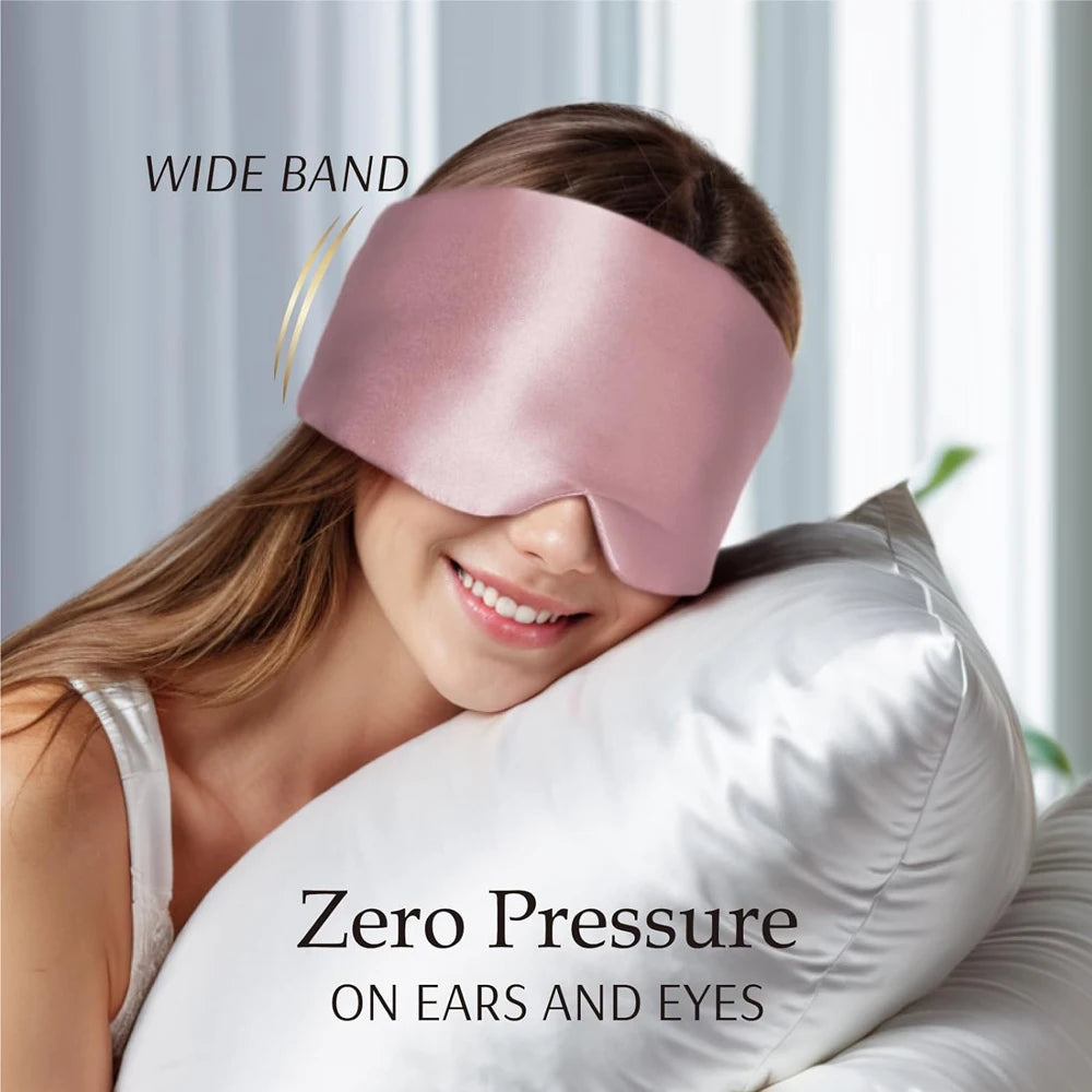 Zensommeil — Masque de Nuit en Soie de Mûrier