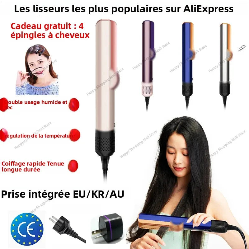 Lisseur & Sèche-Cheveux 2-en-1 Ionique
