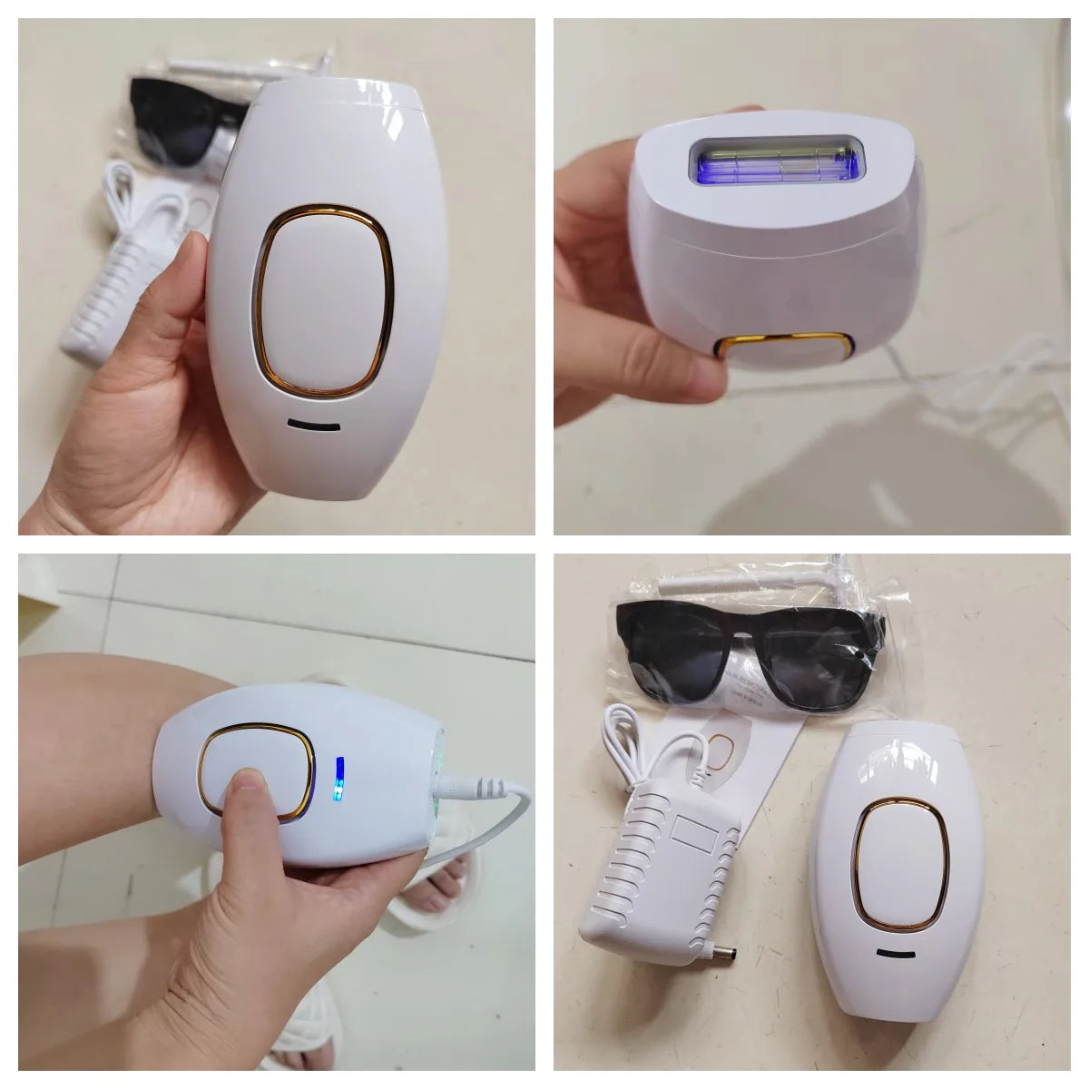Épilateur IPL Lumière Pulsée — 999 999 Flashs