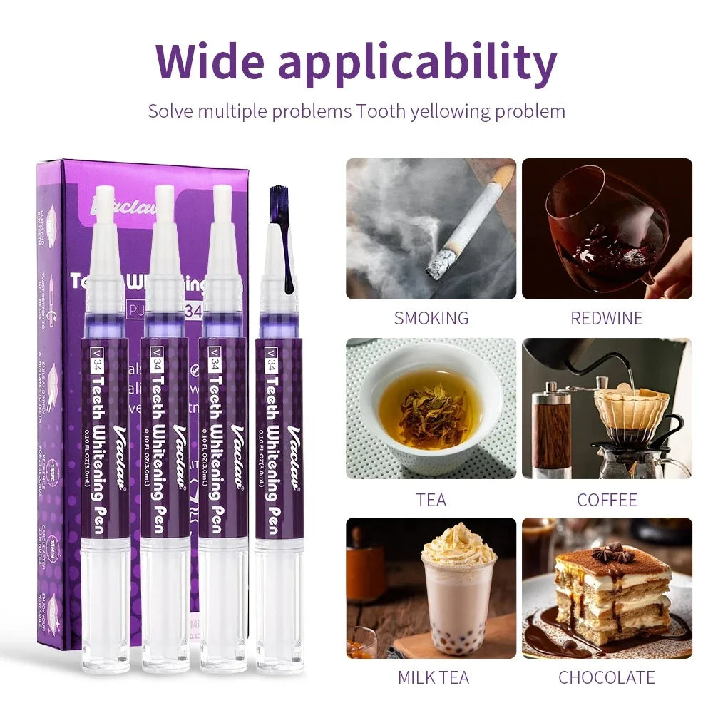 Blyss V34 — Stylo Blanchiment Dents Violet