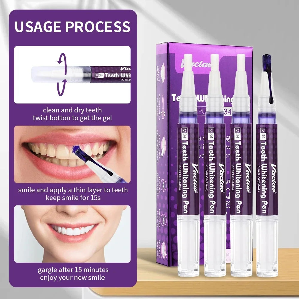 Blyss V34 — Stylo Blanchiment Dents Violet