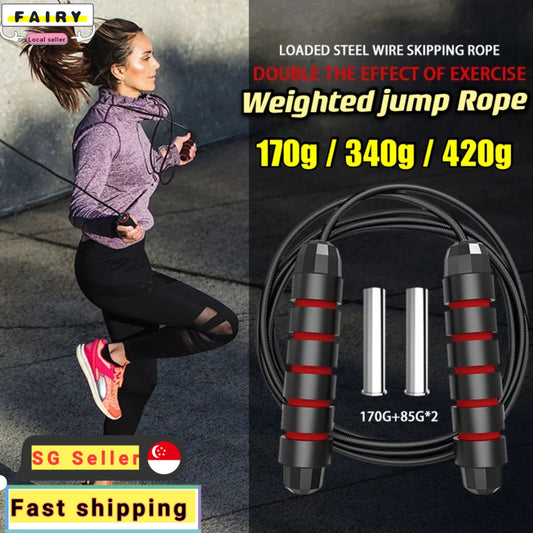 Corde à Sauter Lestée Pro
